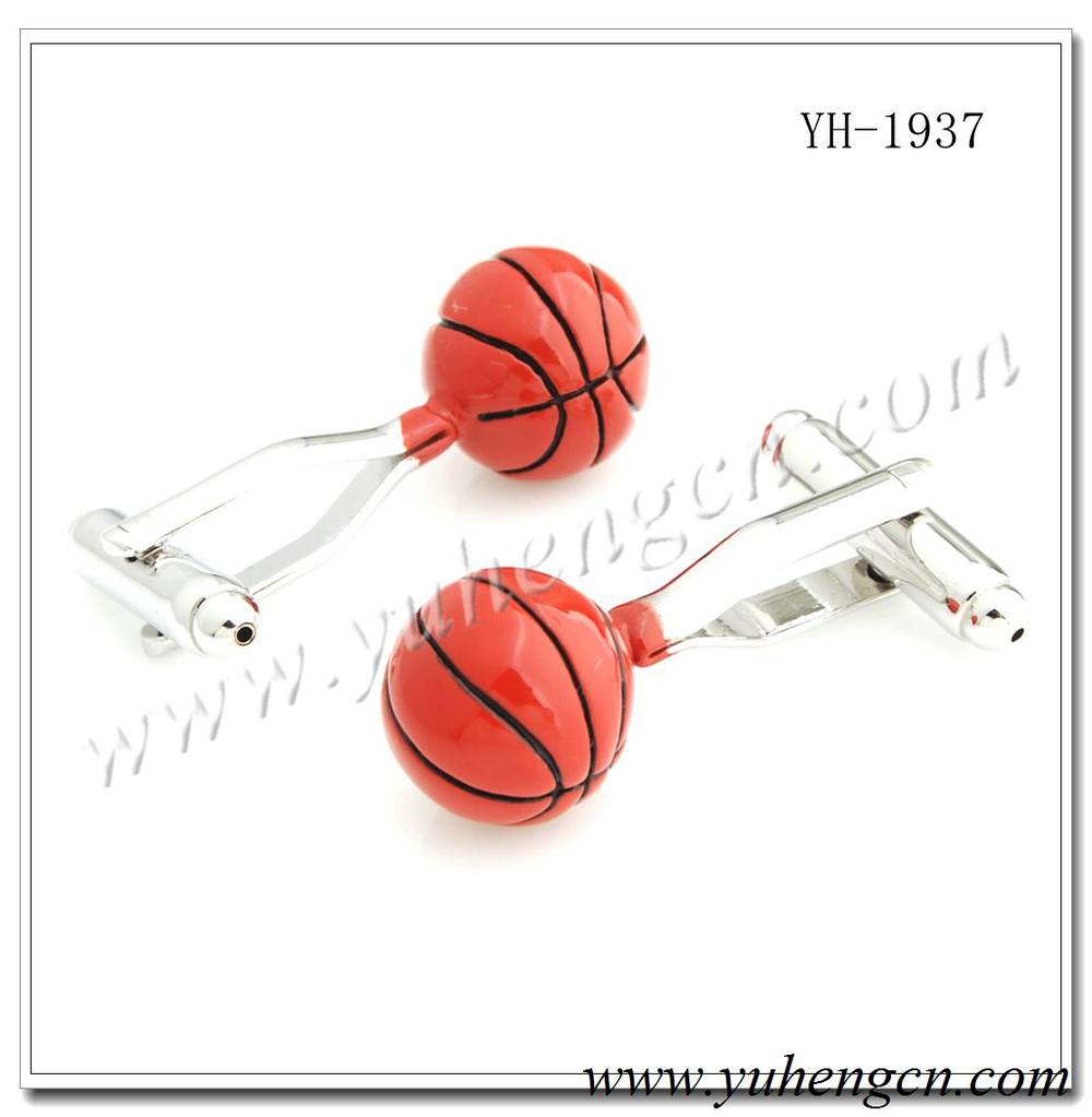 Free-shipping-YH-1937-Rugby-BallBadmintonFootball-Sports-Cufflinks--Factory-Direct-Selling-1000001194561