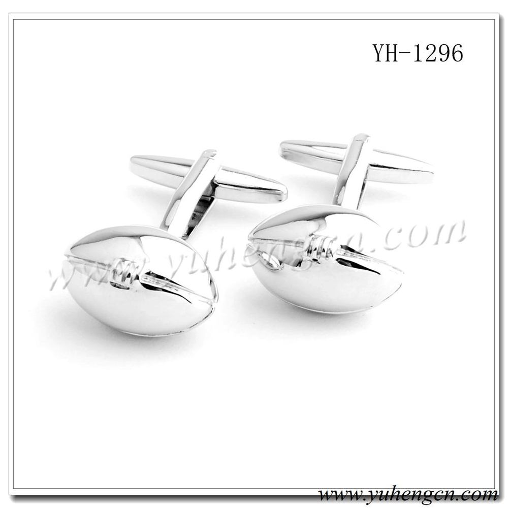 Free-shipping-YH-1937-Rugby-BallBadmintonFootball-Sports-Cufflinks--Factory-Direct-Selling-1000001194561