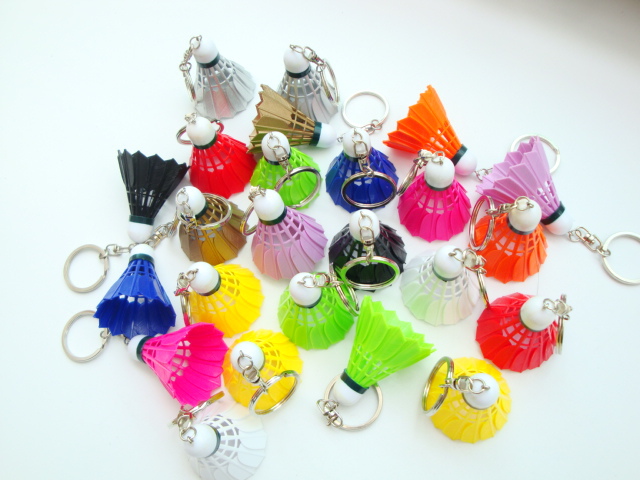 Free-shipping50pcslotfashional-key-colorful-badminton-decorations-badminton-chain-badminton-pendant--465467952