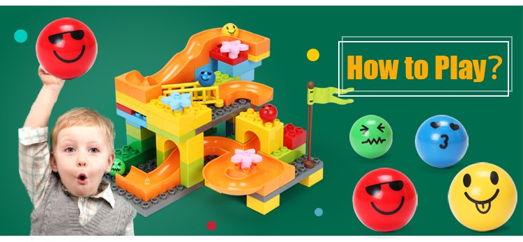 Funlock-Duplo-70pcs-Marble-Run-Plastic-Slide-Building-Blocks-Set-for-Kid-Fun-Educational-Toys-Gift-f-32707328674