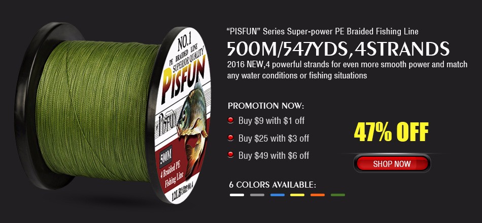 GOTURE-Brand-Pisfun-Series-PE-Braided-Fishing-Line-500M-SuperPower-Japan-Multifilament-Line-8-10-20--32629532902