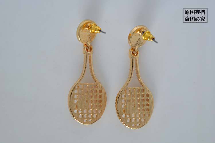 High-Quality-Gold-Plated-Imitation-Pearl-Badminton-Racket-Unique-Sense-Of-Design-Drop-Earrings-For-W-32398883151