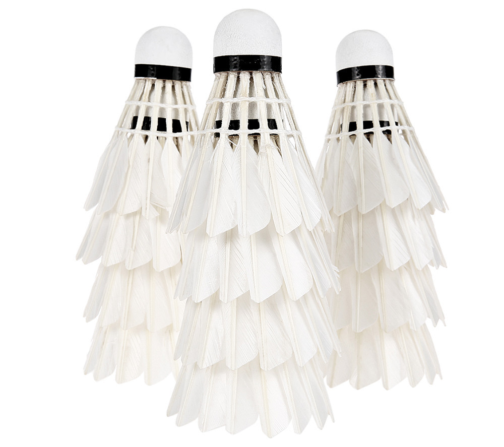 High-quality-12-Pcslot-durable-white-Duck-Feather-Badminton-Balls-Training-Shuttlecocks-Outdoor-Spor-32661615742