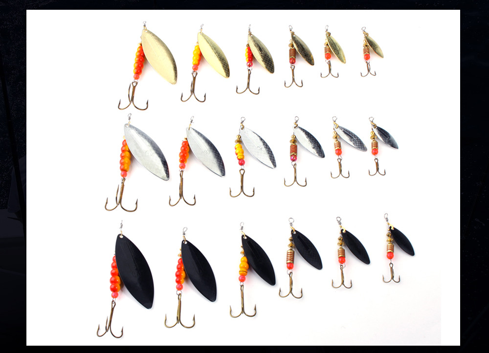 Hot-1PC-1-5-Vissen-Giant-Killer-Plain-Mepps-Fishing-Lure-Hard-Spoon-With-Sharped-Treble-Hook-Souple--32705444701