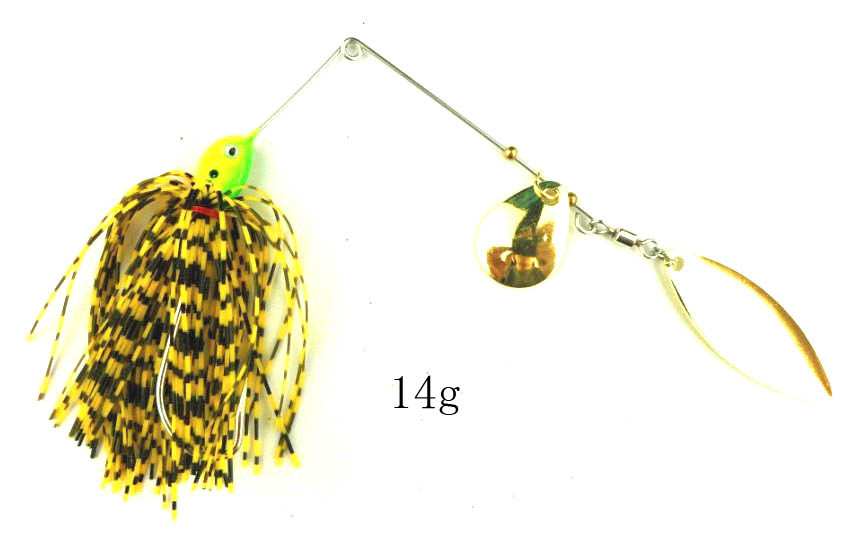 Hot-2016-Spinnerbait-Mixed-Weight-5-Colors-Metal-Fishing-Spoon-Jigs-Skirt-Silicone-Fishing-Lures-Spi-32598420649