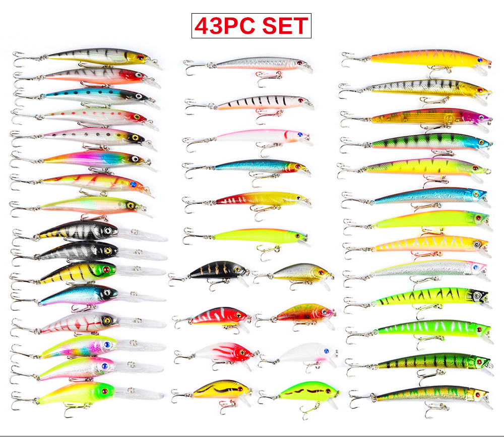 Hot-43pcslot-fishing-lure-Set-Mixed-6-models-fishing-tackle-43-color-Minnow-lure-Crank-Lures-Mix-fis-666270893