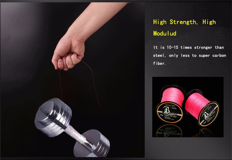 Hot-New-500m-4x-Braided-Fishing-Line-11-Colors-Super-PE-Line-Strong-Strength-32665237243