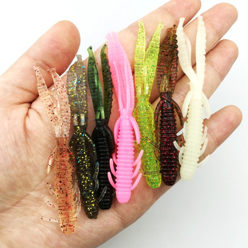 Hot-Sale-8pcsSet-Soft-Silicone-Artificial-Soft-Bait-7cm18g-Fishing-Lure-soft-with-salt-smell-Swim-Ba-32756802748