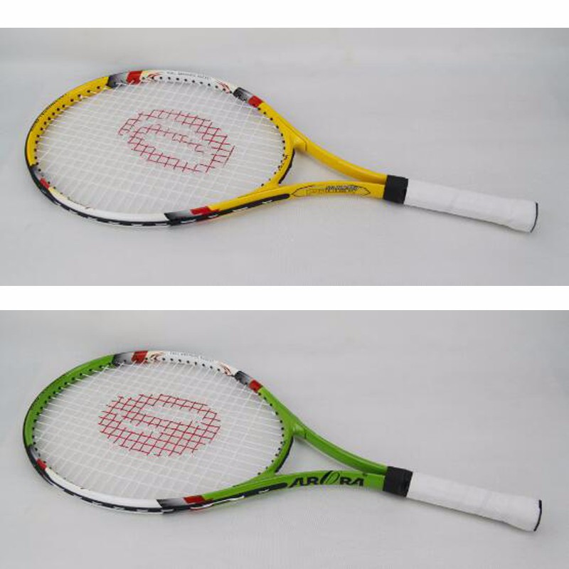 Hot4ColorUltralightCarbonAluminumTennisRacketAdultStudentTrainingRacketwithStringFreeRacketBagGripSize414-32706849136