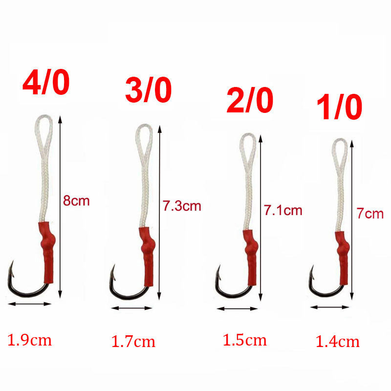 JSM-50pcslot-Stainless-Steel-Fishing-Hook-With-PE-Line-Fly-Tying-Jig-Assist-Bait-Fish-hooks-Carp-Fis-32724553294