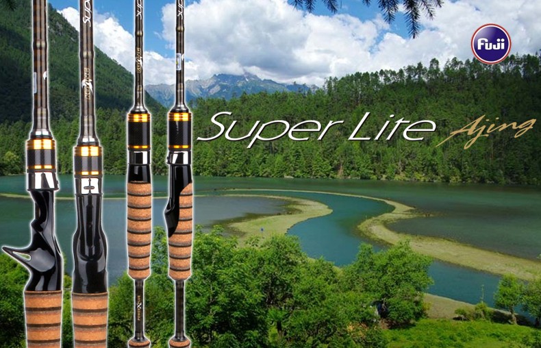 KUYING-SuperLite-21-228-258m-Lure-Carbon-Casting-Spinning-Fishing-Rod-FUJI-Part-Medium-Fast-Action-B-32346492143