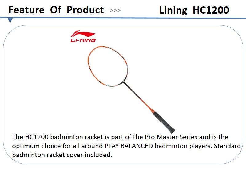 Li-Ning-Carbon-Fiber-Badminton-Racquet-HC-Series-1200-1900-Speed-Racket-Badminton-Orange-Racket-Whit-32769188384