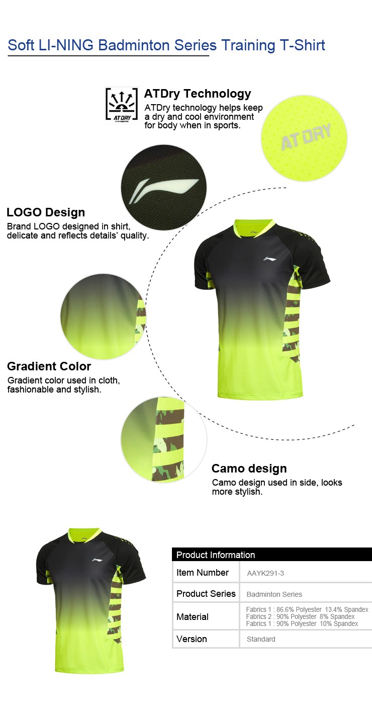 Li-Ning-Men39s-Badminton-Series-Quick-Dry-Breathable-Flexible-T-Shirts--Sports-Training-T-Shirts-AAY-32738520477