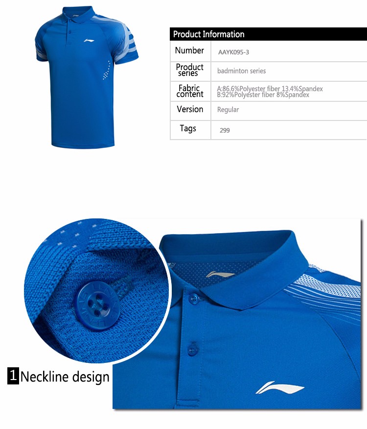 Li-Ning-Men39s-Professional-Badminton-Jersey-Li-Ning-Breathable-Quick-Dry-Short-Sleeve-Sports-Polo-A-32676700640