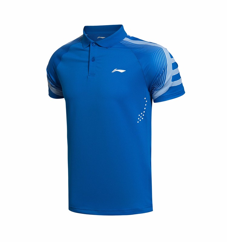 Li-Ning-Men39s-Professional-Badminton-Jersey-Li-Ning-Breathable-Quick-Dry-Short-Sleeve-Sports-Polo-A-32676700640