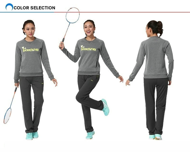 Li-Ning-Women39s-Autumn-Badminton-Training-Pants-Joggers-Li-Ning-Lace-Up-Pure-Color-Sports-Jogging-P-32715349394