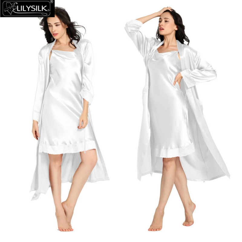 Lilysilk-100-Silk-Nightgown-Robe-Set-With-Pocket-Women-22-Momme-Long-Sleeve-Lace-Luxury-Lingerie-Pur-32611406964