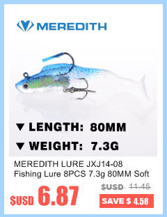 MEREDITH-LURE-JX03-07-Fishing-Lure-10PCS-32g-70MM-Retail-hot-model--fishing-soft-lures-fishing-lures-32660693188