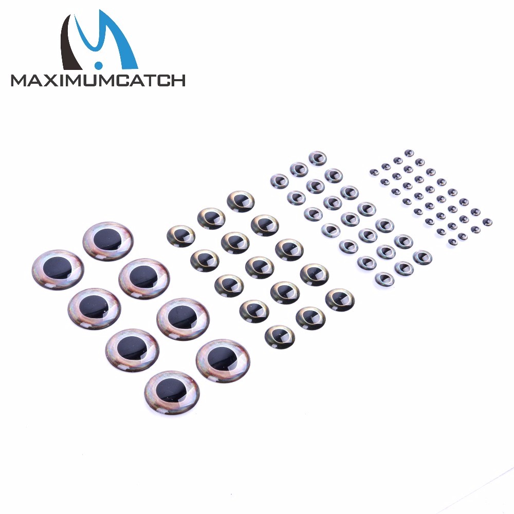 Maximucatch-24-252-Pieces-6-Sizes-Fly-Tying-4D-Fishing-Lure-Fish-Eyes-Fly-Tying-Lure-Lure-Making-32694661674