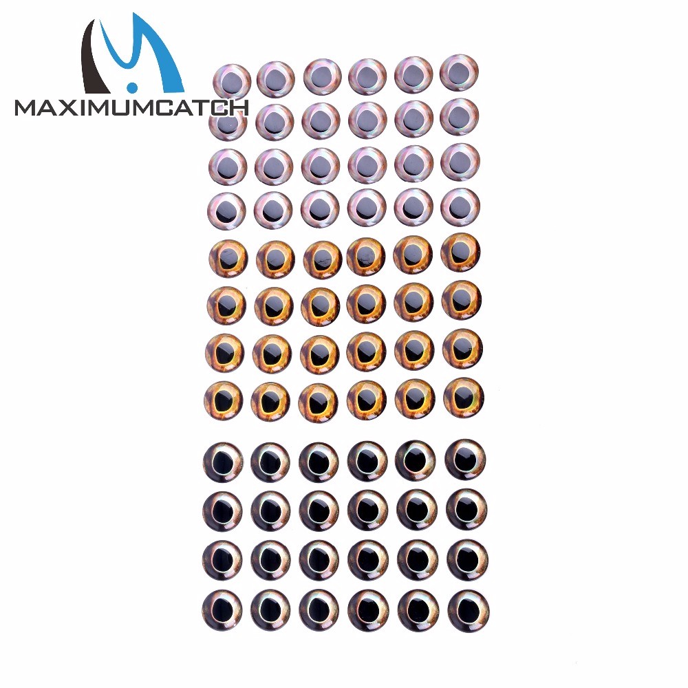 Maximucatch-24-252-Pieces-6-Sizes-Fly-Tying-4D-Fishing-Lure-Fish-Eyes-Fly-Tying-Lure-Lure-Making-32694661674