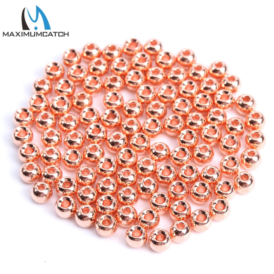 Maximumcatch-Best-Quality-25pcslot-20-46mm-Fly-Tying-Beads-Nymph-Head-Ball-Tungsten-Copper-Fly-Fishi-32243210662