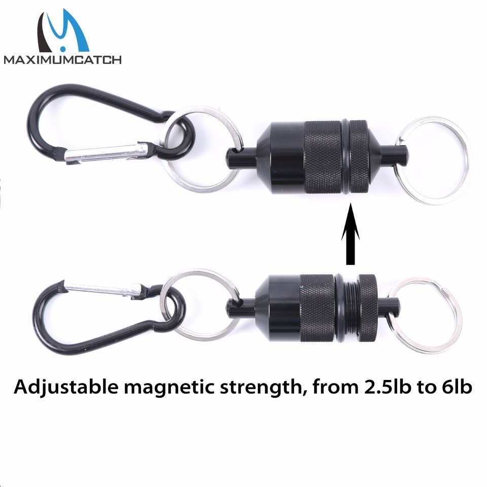 Maximumcatch-Magnetic-Fly-Fishing-Tool-Magnetic-Net-Release-With-Net-Cord-721988389