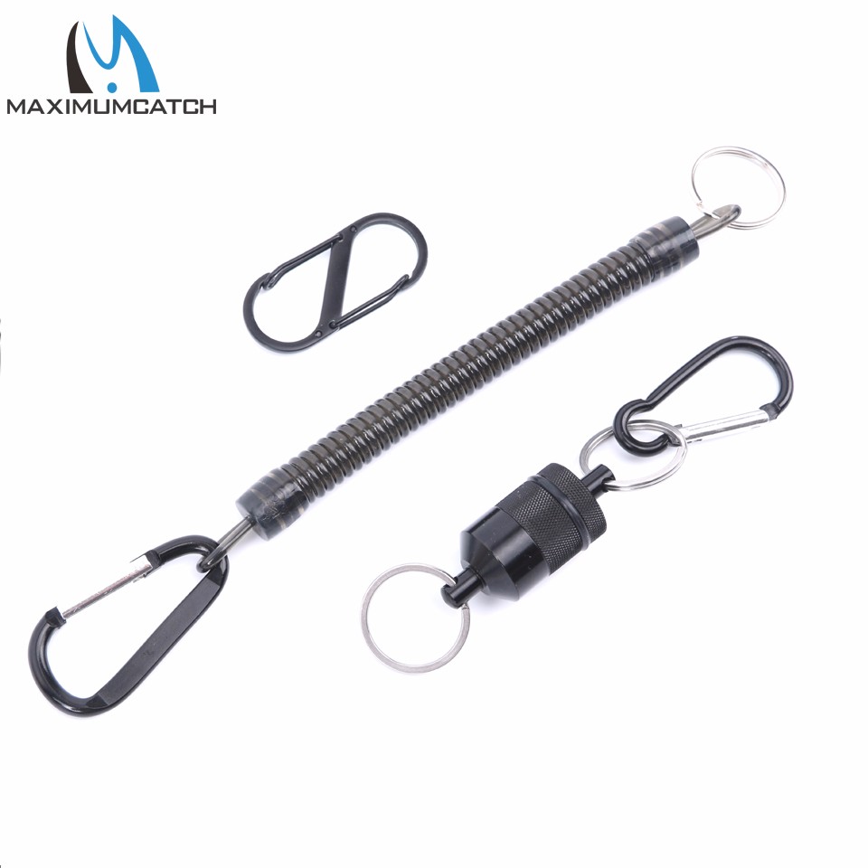 Maximumcatch-Magnetic-Fly-Fishing-Tool-Magnetic-Net-Release-With-Net-Cord-721988389