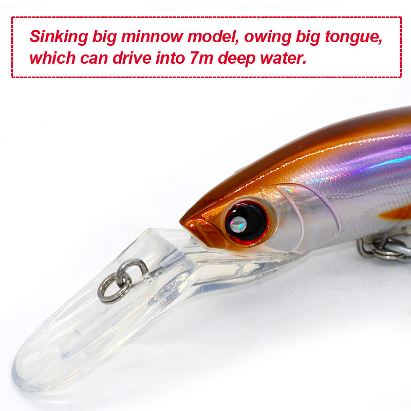 NOEBY-Big-Minnow-Fishing-Lures-140mm50g-180mm98g-Sinking7-9m-Hard-Baits-Para-Pesca-Leurre-Mer-De-Pec-32373144209