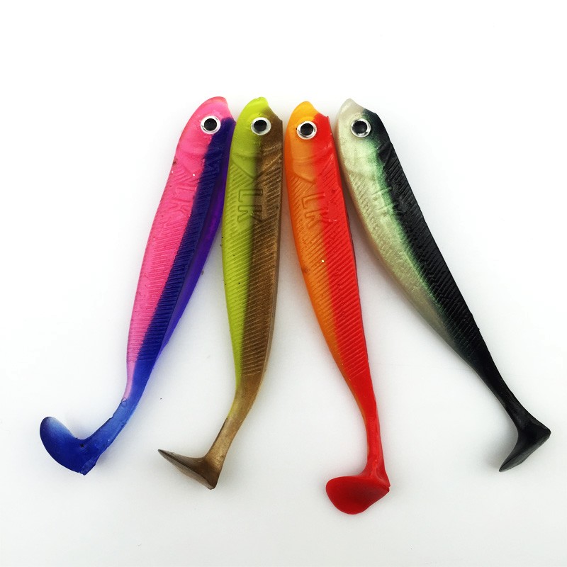 New-4pcslot--100mm766g-Vivid-Soft-Lures-Artificial-Loach-Fishing-Bait-Swimbait-Fishing-Worm-Fishing--32697340806