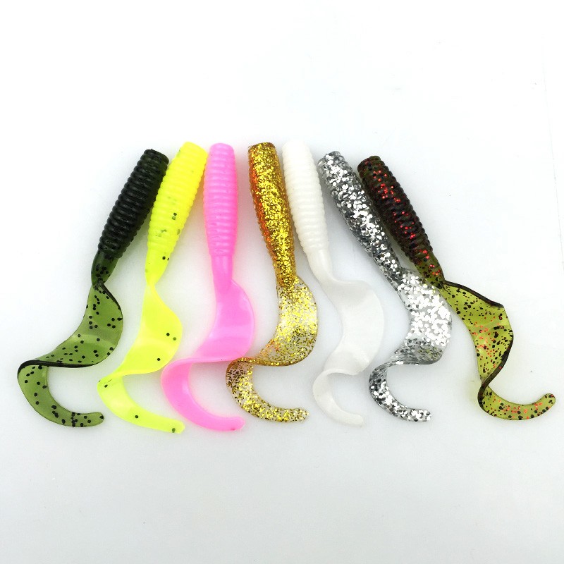 New-58mm182g-Vivid-Soft-Lures-12pcslot-Artificial-Loach-Fishing-Bait-Swimbait-Fishing-Worm-Fishing-T-32696694845