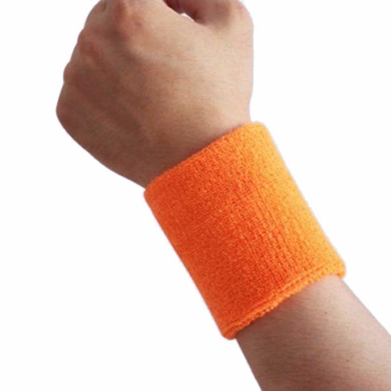 New-Cotton-Unisex-Sport-Sweatband-Wristband-Basketball-Wrist-Protector-Running-Badminton-Basketball--32722540323