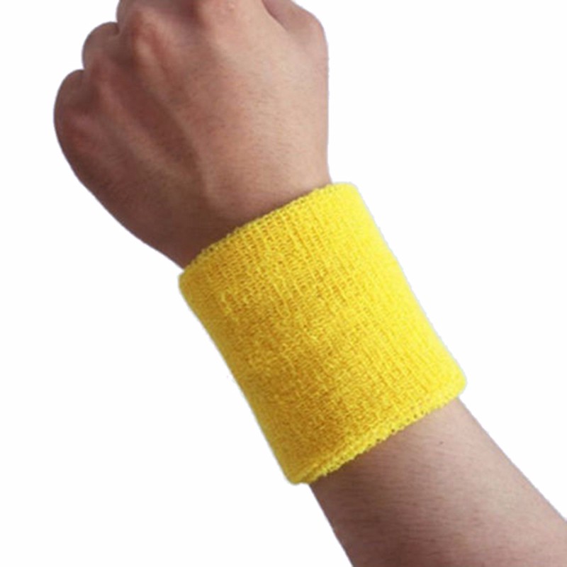 New-Cotton-Unisex-Sport-Sweatband-Wristband-Basketball-Wrist-Protector-Running-Badminton-Basketball--32722540323