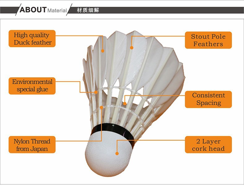 Original-RSL-badminton-shuttlecock-RSL-3-Feather-ShuttlecockBest-Durability-top-grade-duck-feather-s-32286299654