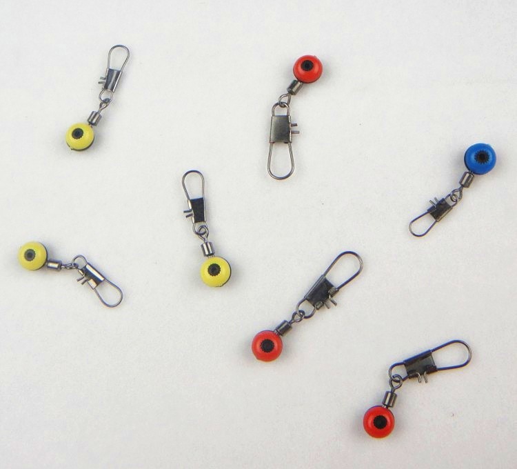 Rompin-20Pcs-Space-Beans-Fishing-Connector-Float-Connector-Rolling-Swivel-Fishing-Supplies-with-Box--32495425815