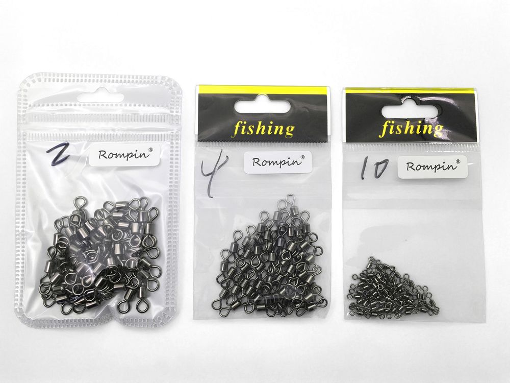 Rompin-50PCS-Ball-Bearing-Swivel-Solid-Rings-Fishing-Connector-1CM-Length-Ocean-Boat-Fishing-Hooks-32444324320