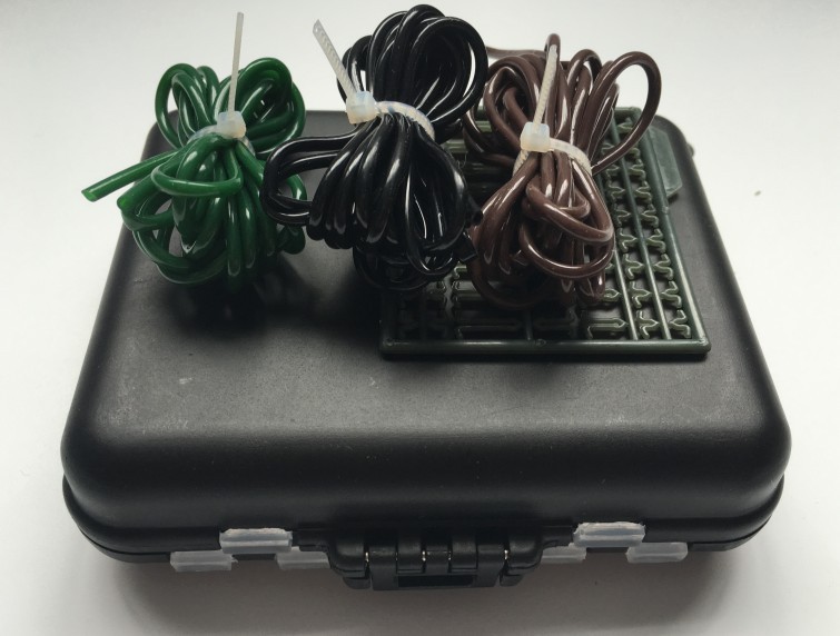 Rompin-Carp-Fishing-tackle-box-Hair-Rig-Combo-box-Accessories-Hooks-Rubber-Tubes-Swivels-Beads-Sleev-32611618724