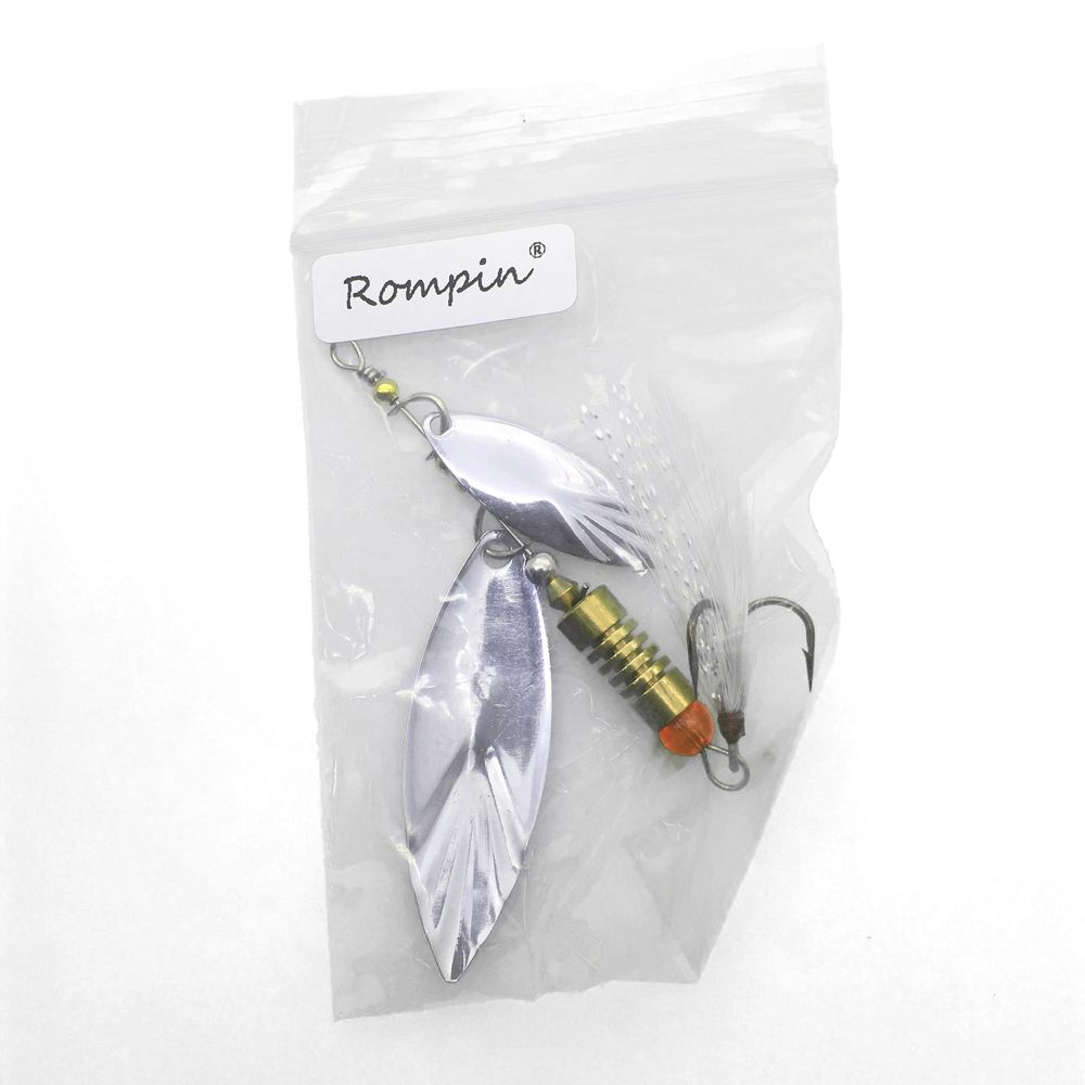 Rompin-Droppen-Spoon-Fishing-Lure-8g-Spoon-Bait-ideal-for-Bass-Trout-Perch-pike-rotating-Fishing-32568070524