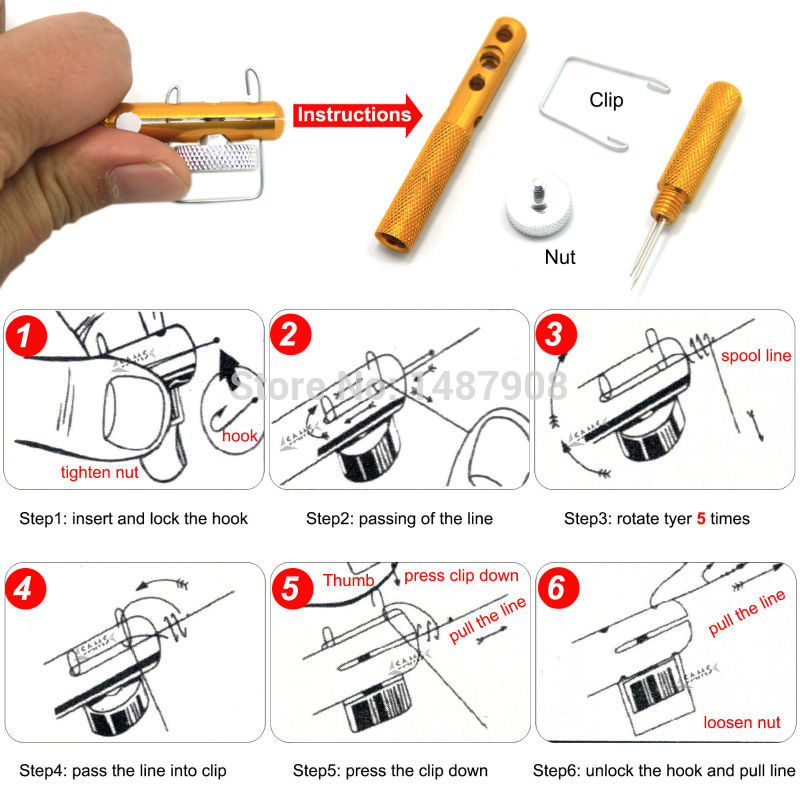 SAMS-Fishing-Hook-Tier-Double-Headed-Needle-Knots-Tie-and-Loop-Tyer-Tools-Kit--Fishing-Line-Knotter--32782568576