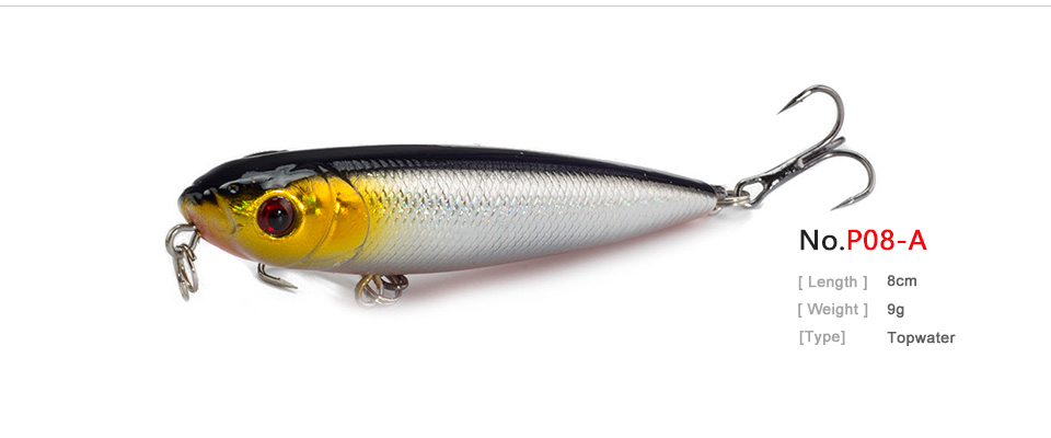 SEALURER-1pcs-9g-8cm-3D--Eyes-Pencil-Lure-Topwater-Dog--Pike-Fishing-Lures-Saltwater-Minnow-vivid-sw-32429265376