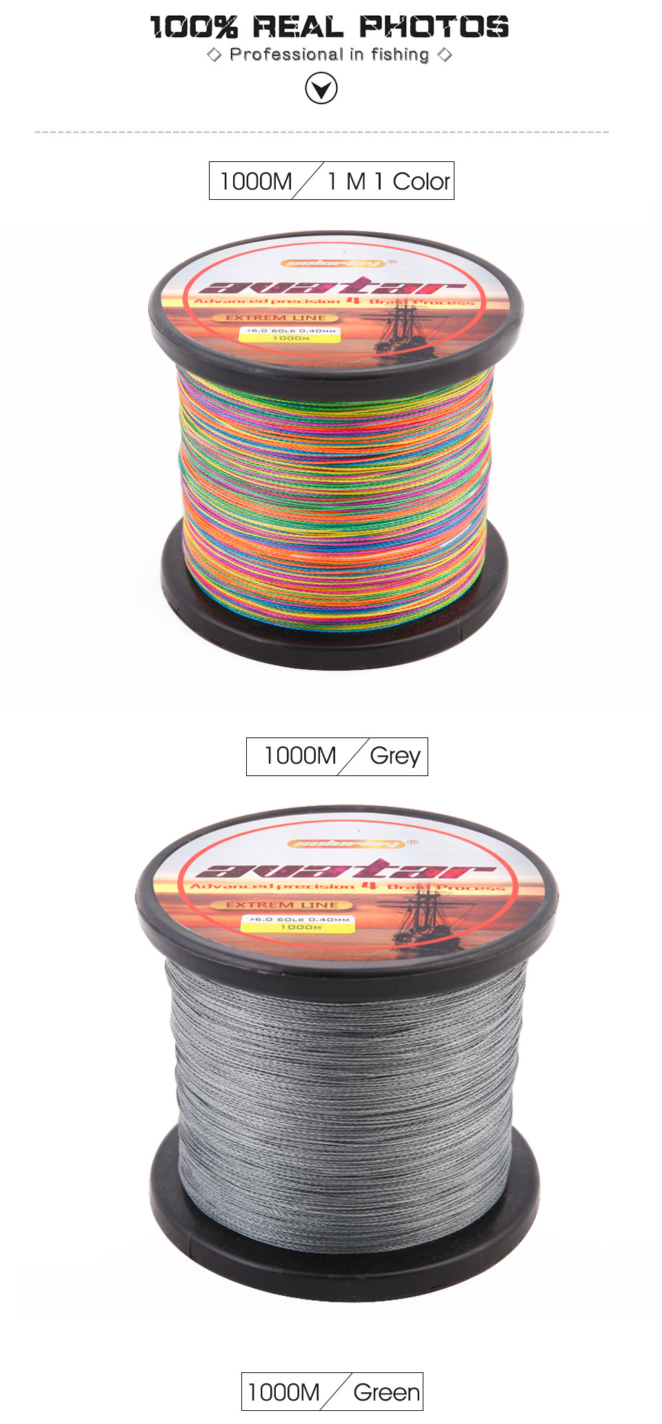 SOLOPLAY-1000M-Series-Quality-Japan-Wire-PE-Braided-Fishing-Line--Carp-1-M-10M-1-Color-Multi-Color-S-32765430296