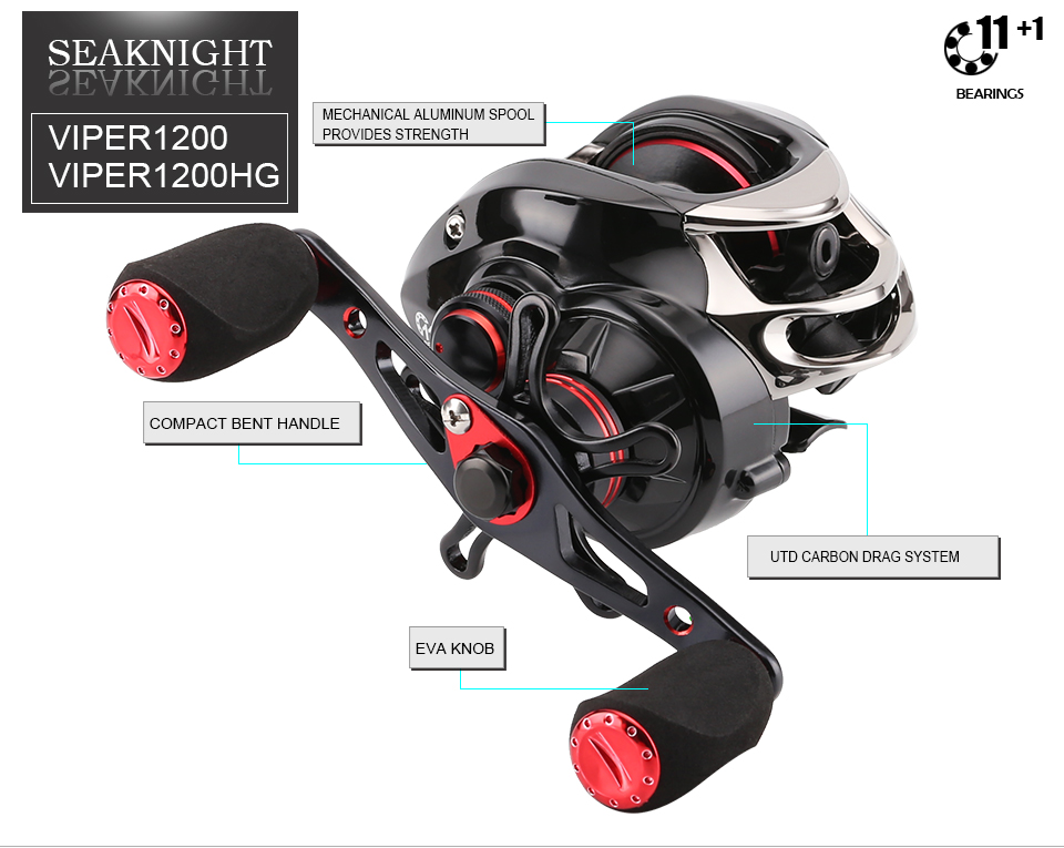 SeaKnight-VIPER-Baitcasting-Fishing-Reel-631701-Baitcasting-Reel-Centrifugal-amp-Magnetic-Brake-Carb-1838216945