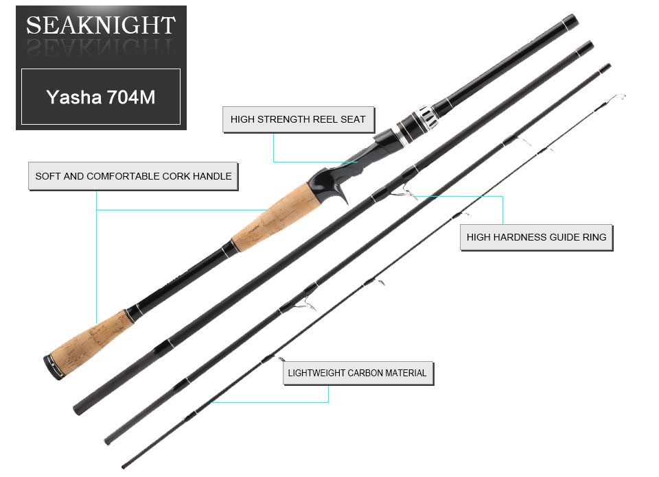 SeaKnight-YASHA-Series-Fishing-Rod-2017-New-21m-4-Sections-M-Power-12-25lbs-Carbon-Fiber-BaitCasting-32789117583