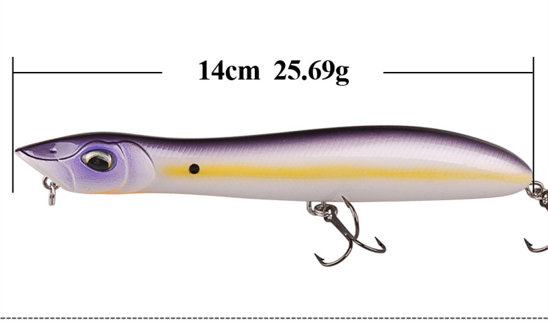 Smart-Pencil-Bait-140mm-2569g-Top-Water-Fishing-Lure-Hard-Baits-Isca-Artificial-Para-Pesca-Leurre-So-32699468457