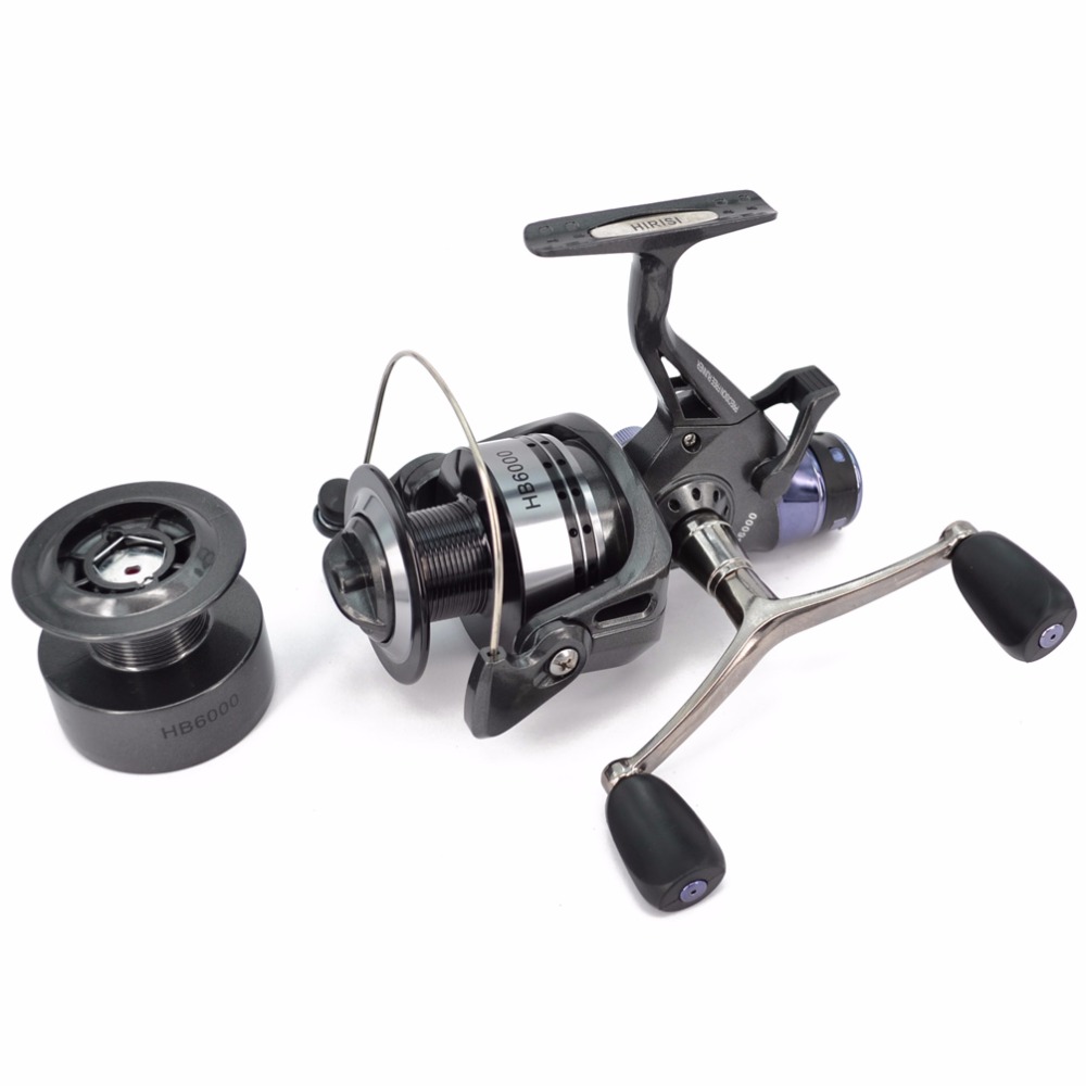 Spinning-Fishing-Reel-HB4000-HB6000-Baitrunner-Freerunner-for-Carp-Fishing-Free-Extra-Spool-32708635780