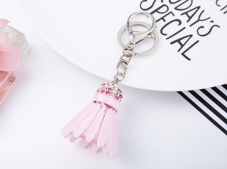 Super-Cool-Badminton-Fans-Product-Cool-Shuttlecock-Keychain-Pendant-Bag-Handbag-Purse-Charms-Accesso-32792482519