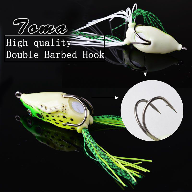 TOMA-5pcs-Frog-Fishing-Lures-Kit-6g-15g-Snakehead-Lure-Topwater-Floating-Frog-Baits-with-Box-pesca-i-32741252286