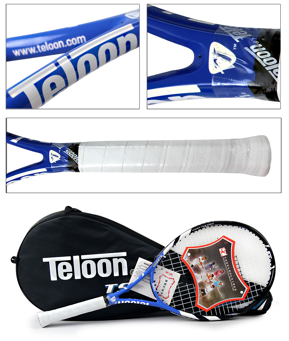 TeloonTianlongtennisracketandbeginnerracquetFIREFLOWERaluminumcarboncarbonblackF6--32783529663