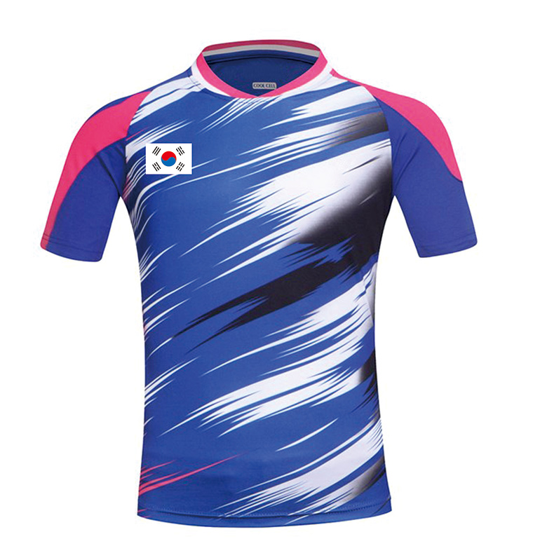 The-New-Korea-Badminton-Team-Jerseys--v-badminton-shirts-with-Flag--Lee-Y-D-badminton-sets-for-the-b-32767831939