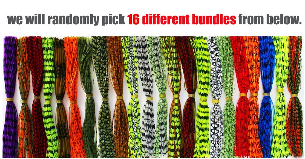 Tigofly-16-Bundles-Barred-Color-Silicone-Legs-Skirts-Pearl-Flake-Squid-Rubber-Thread-Fly-Tying-Mater-32517035373