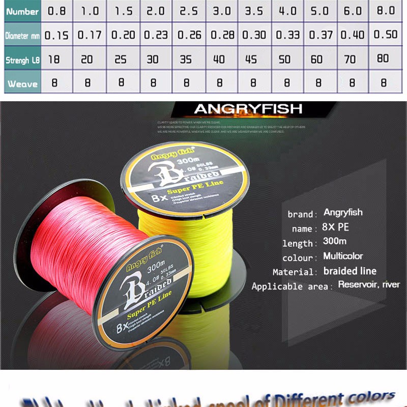 Wholesale-300-Meters-8x-Braided-Fishing-Line-12-Colors-Super-PE-Line-32691122544